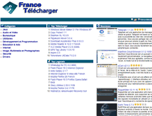 Tablet Screenshot of france-telecharger.com